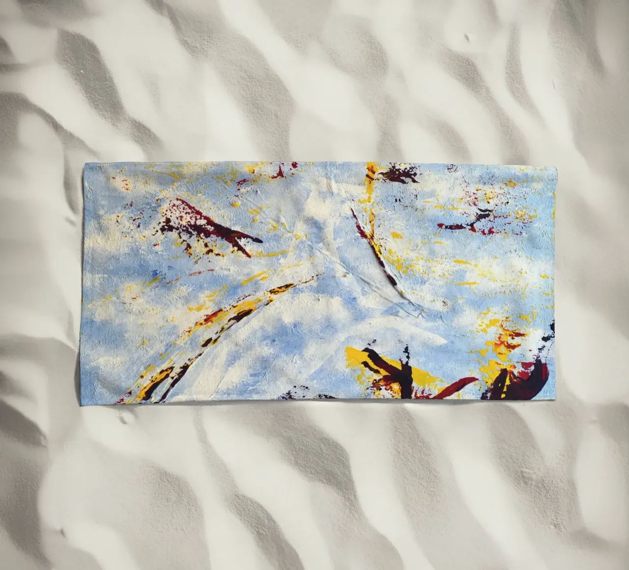 CLOUD JUMPER telo mare da Thierry Vobmann Abstract painting