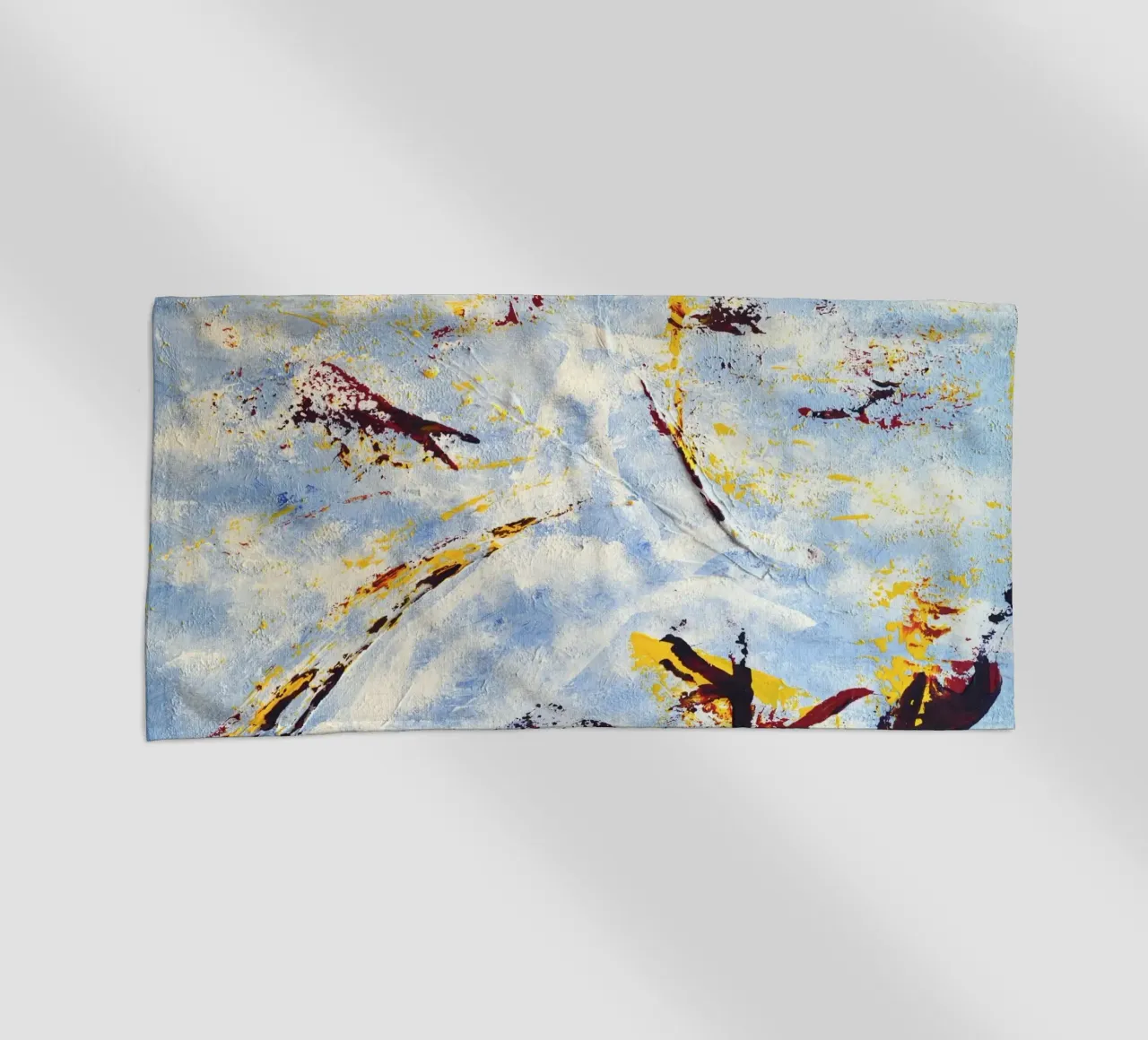 CLOUD JUMPER telo mare da Thierry Vobmann Abstract painting
