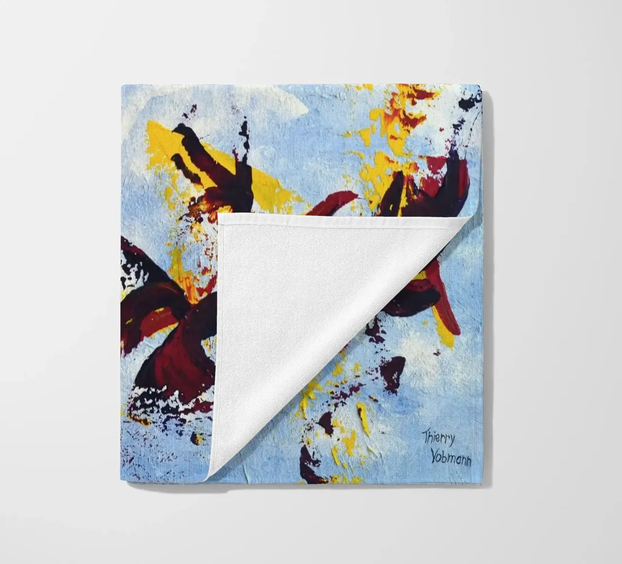 CLOUD JUMPER telo mare da Thierry Vobmann Abstract painting