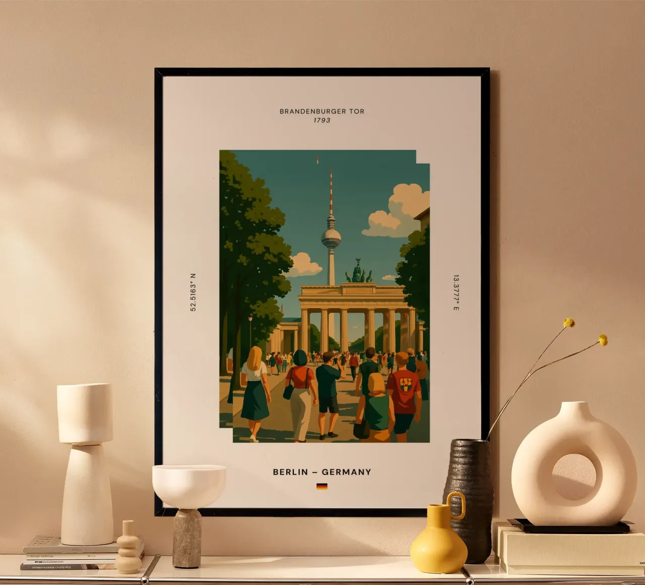SIGHTS / Berlin "Brandenburger Tor" Hahnemühle von typealive