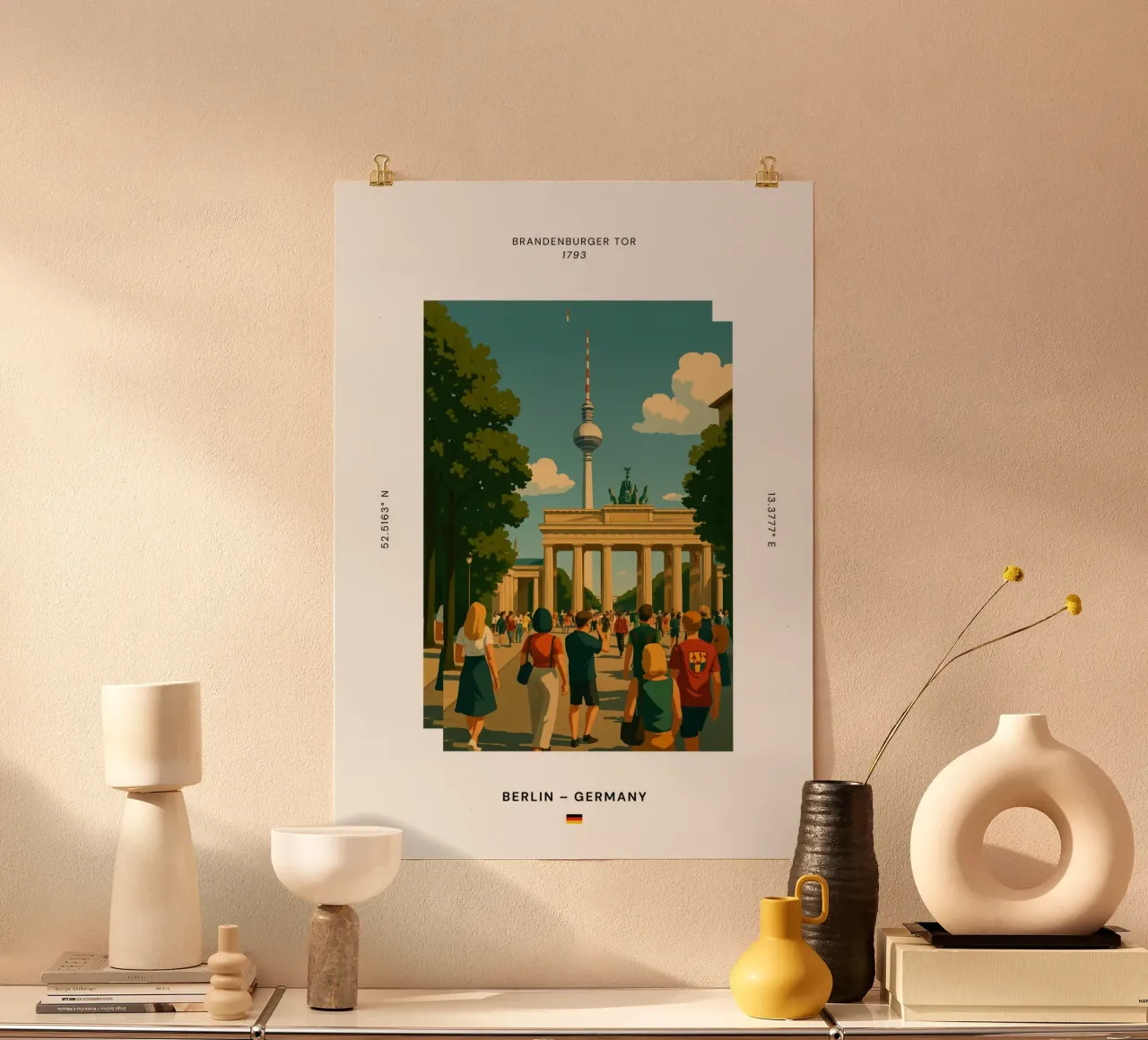 SIGHTS / Berlin "Brandenburger Tor" Hahnemühle von typealive