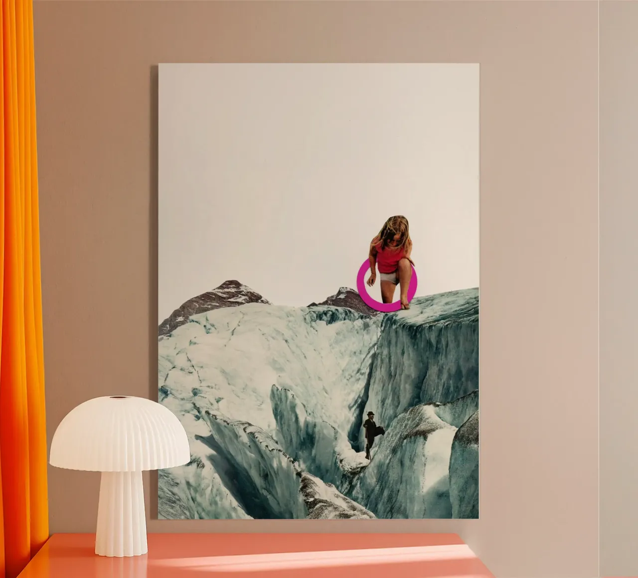 Un altro mondo plexiglass da Cassia Beck Collage