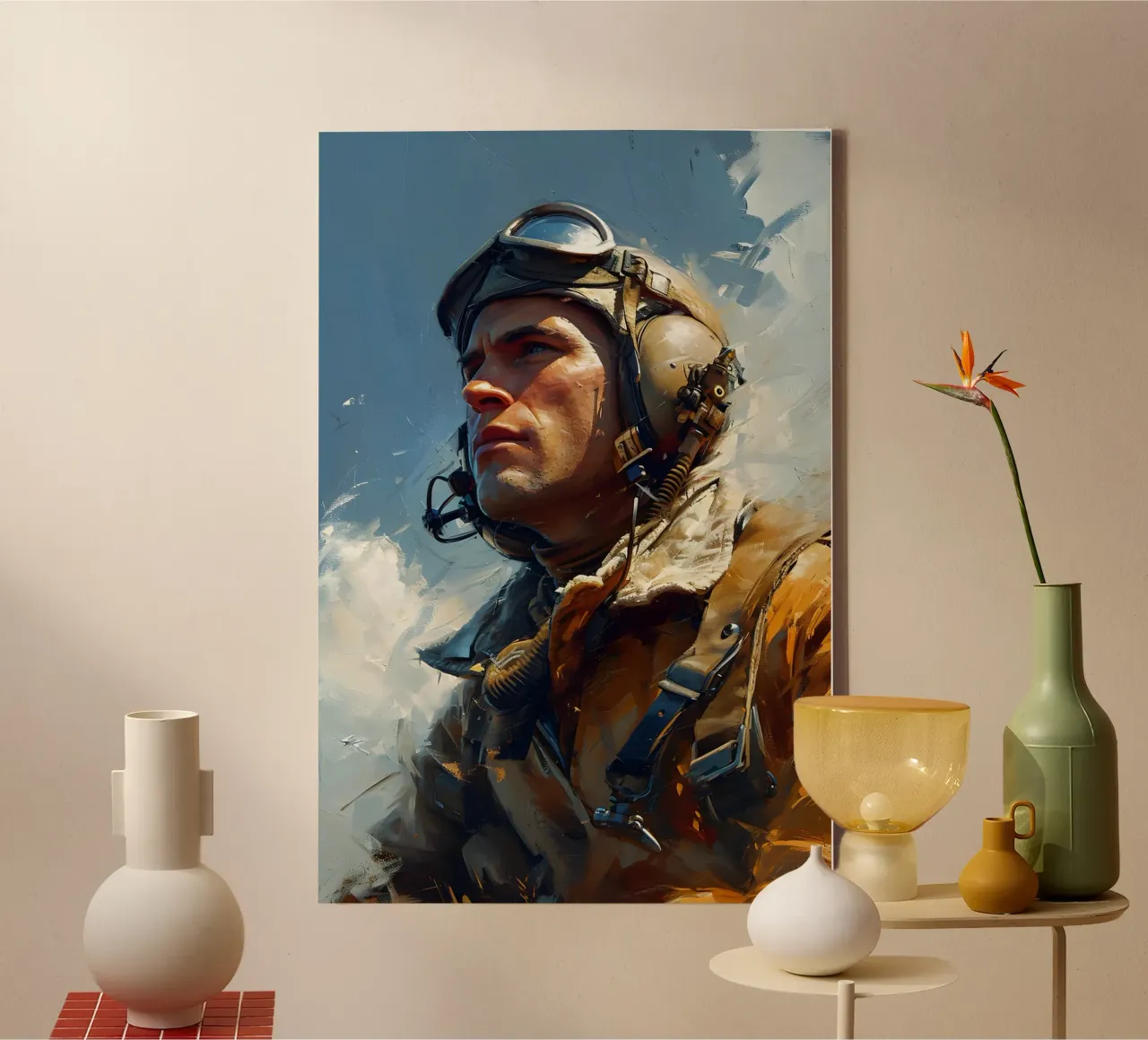 Determination in view canvas by M-Ulrich-Digital Art