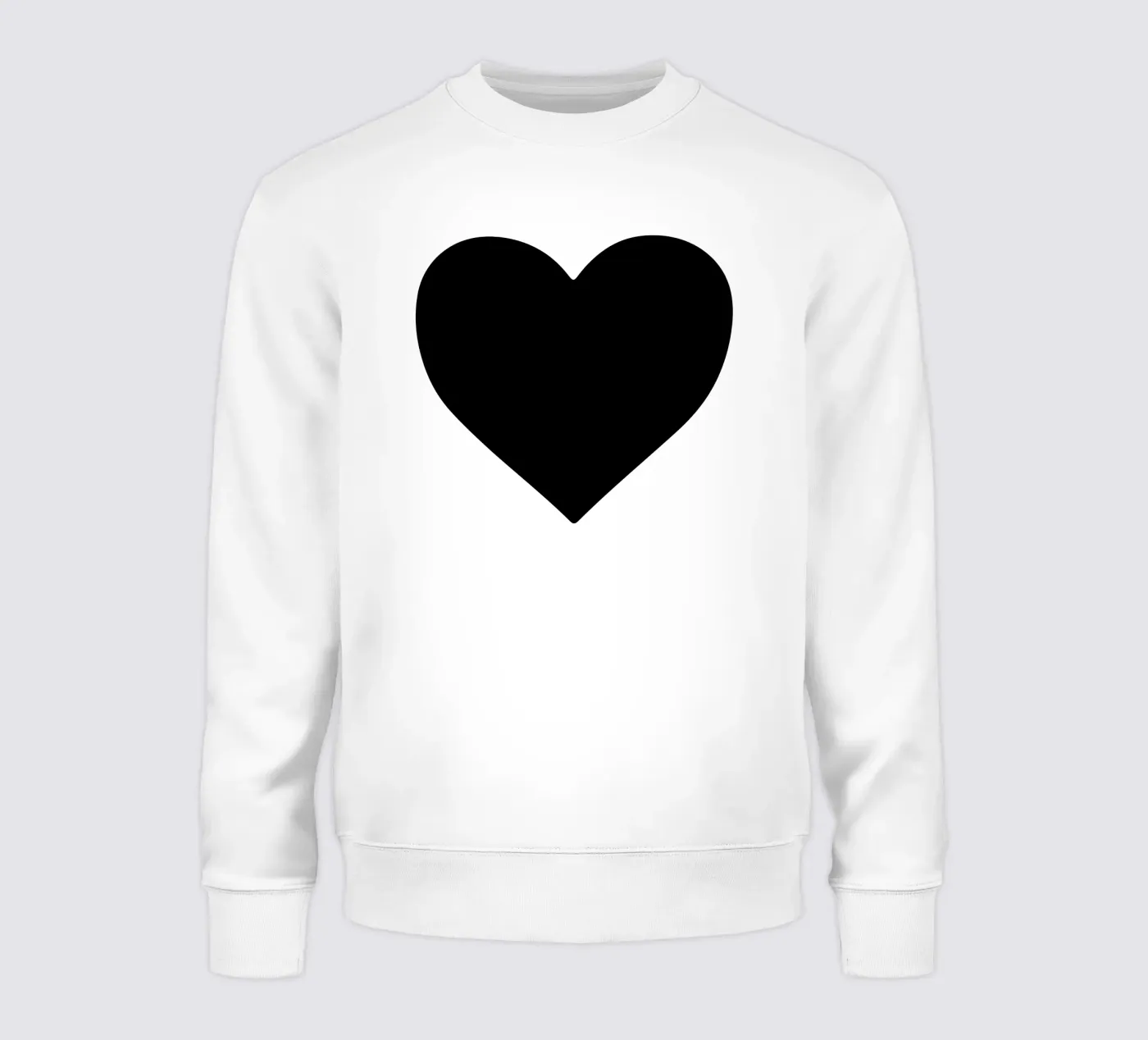 Black Heart felpa da Rose Beck Art