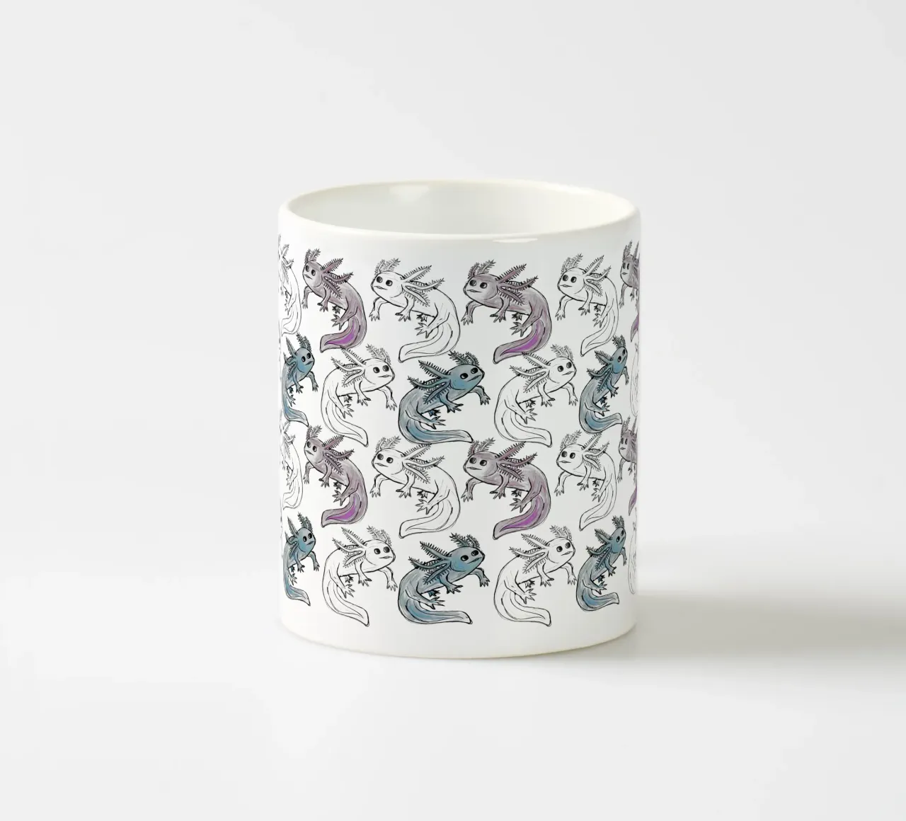 Amante degli Axolotl tazza in ceramica da words-in-frames