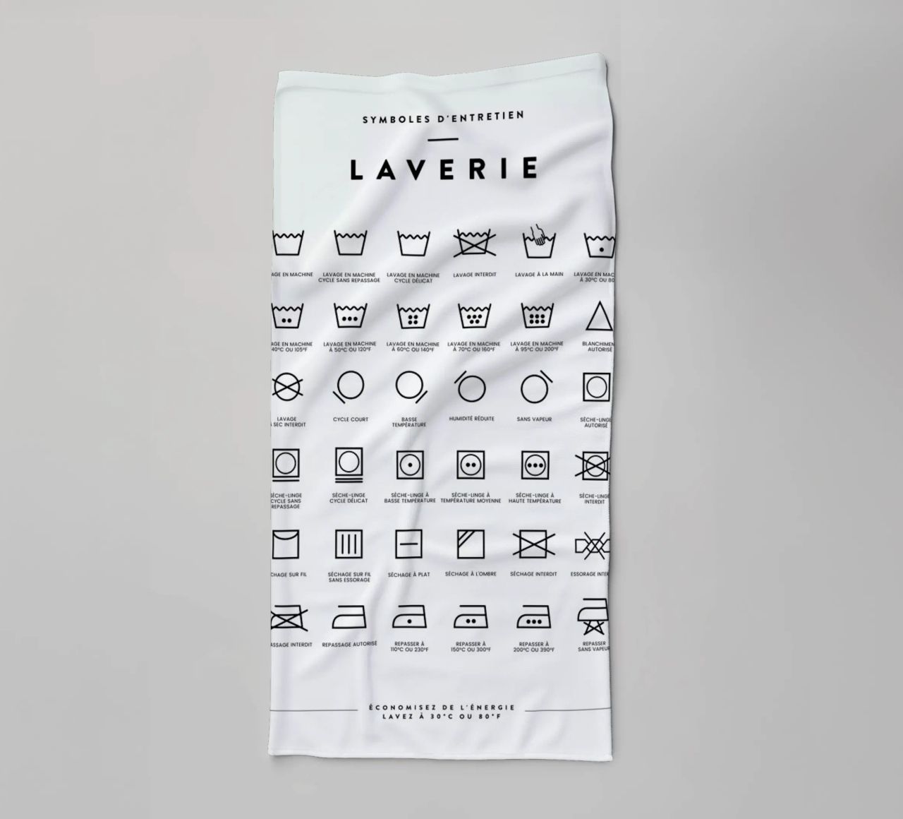 Laverie asciugamano da bagno da daylight design studio