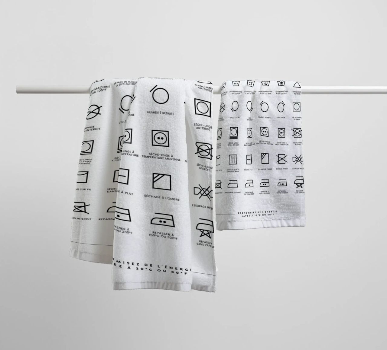 Laverie asciugamano da bagno da daylight design studio