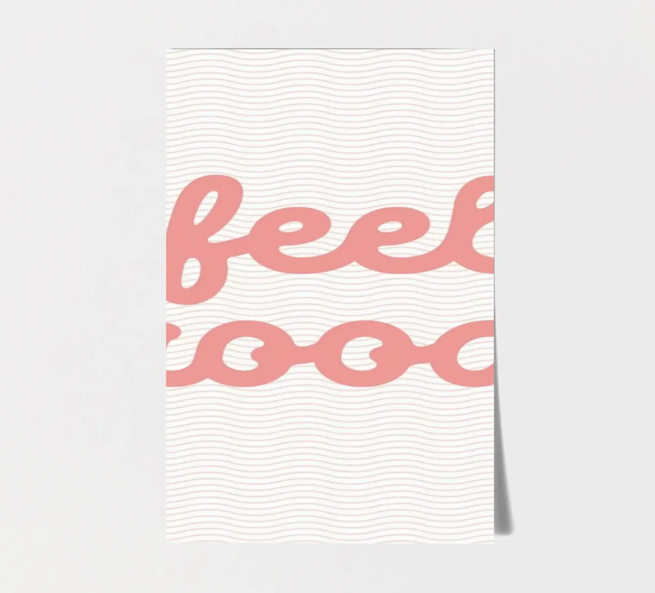 Design tipografico ottimista e di buon umore foglio adesivo da THE MOTIVATED TYPE