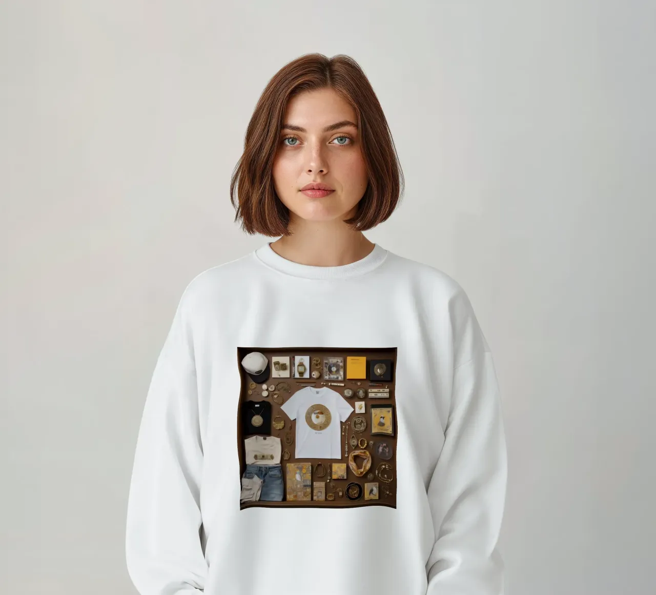 Second Hand sweatshirt by CASTILO
