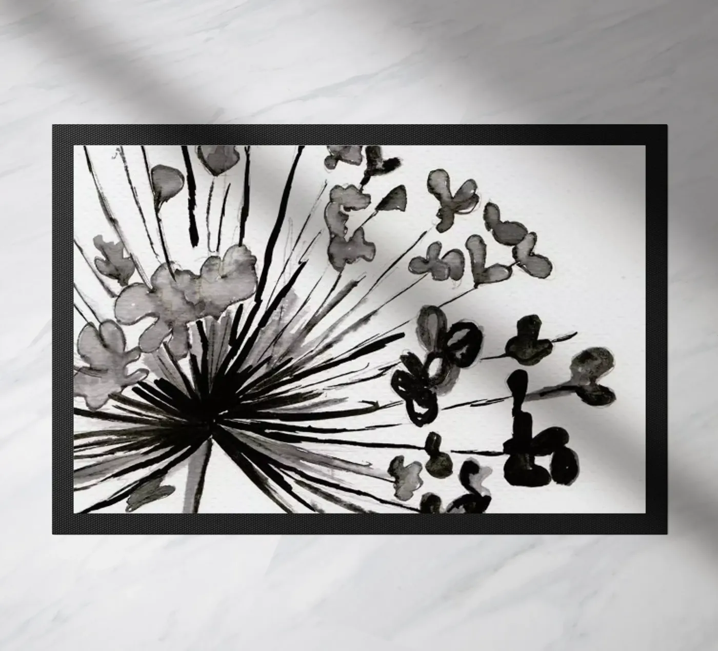 Flower Fußmatte von Nathys_illustration