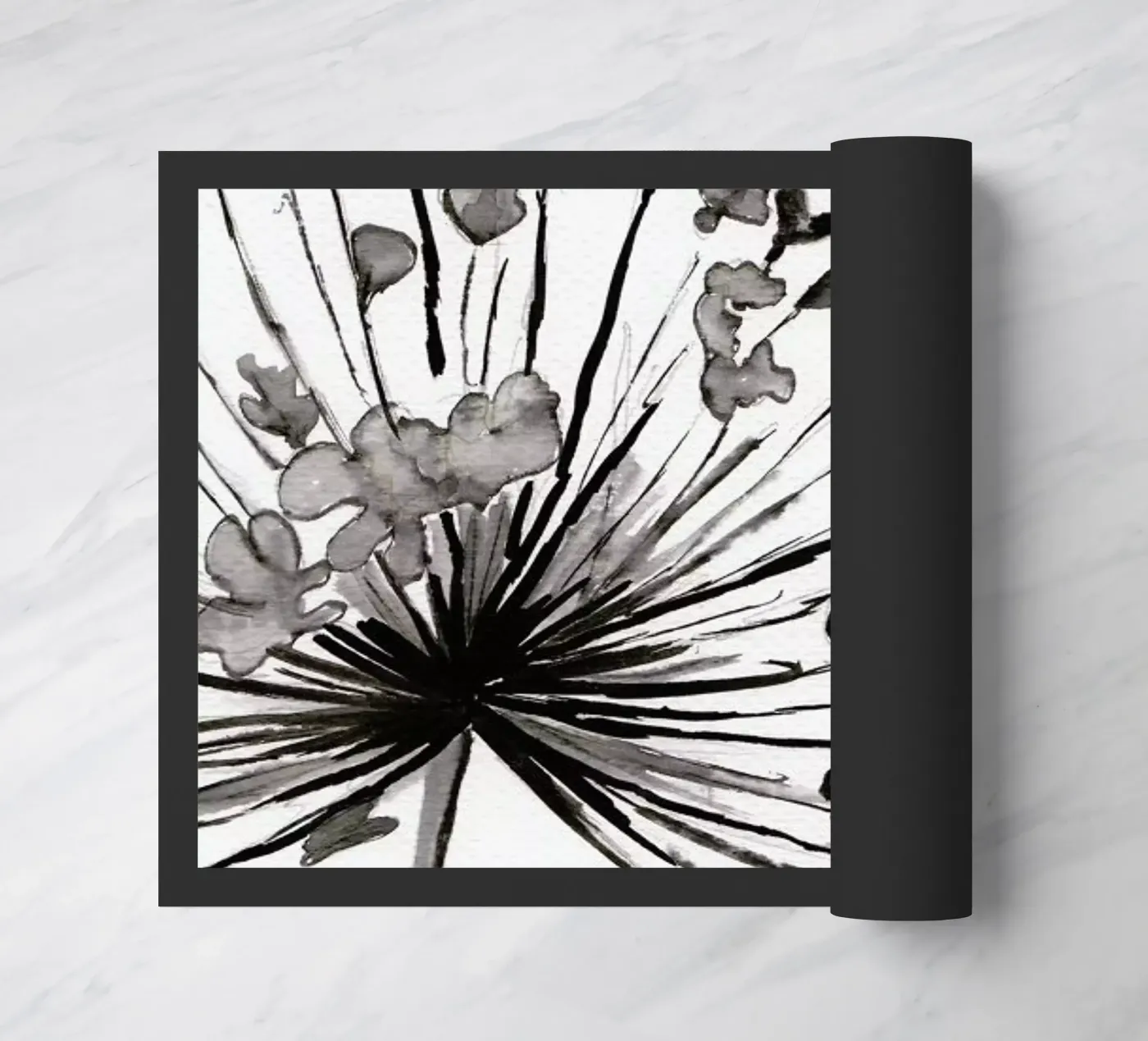 Flower Fußmatte von Nathys_illustration