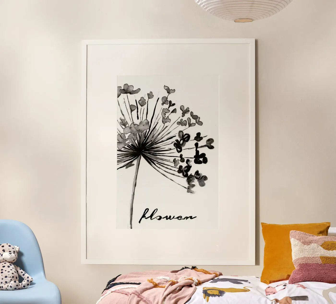 Flower poster by Nathys_illustration
