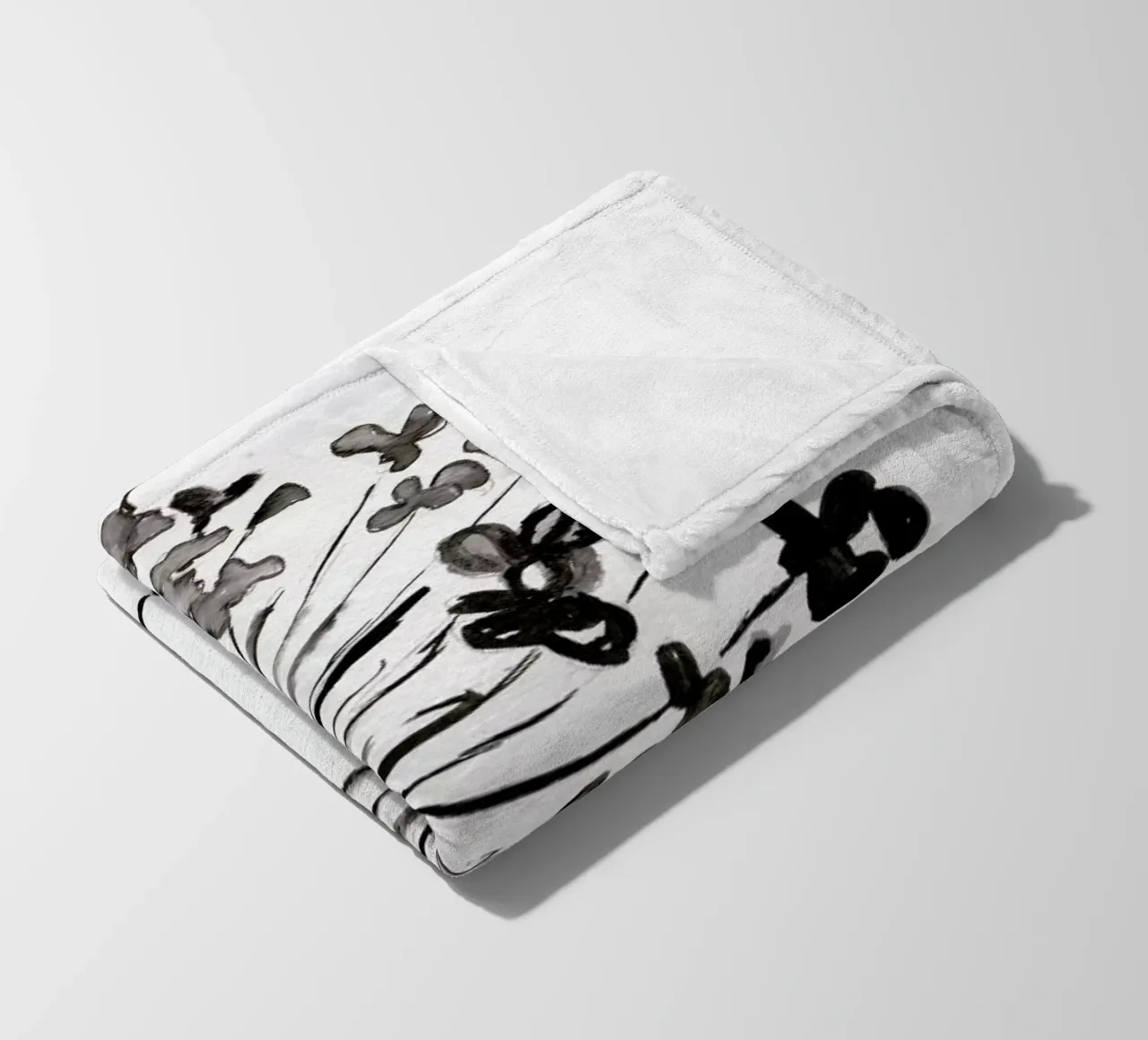 Flower fleecedeken van Nathys_illustration