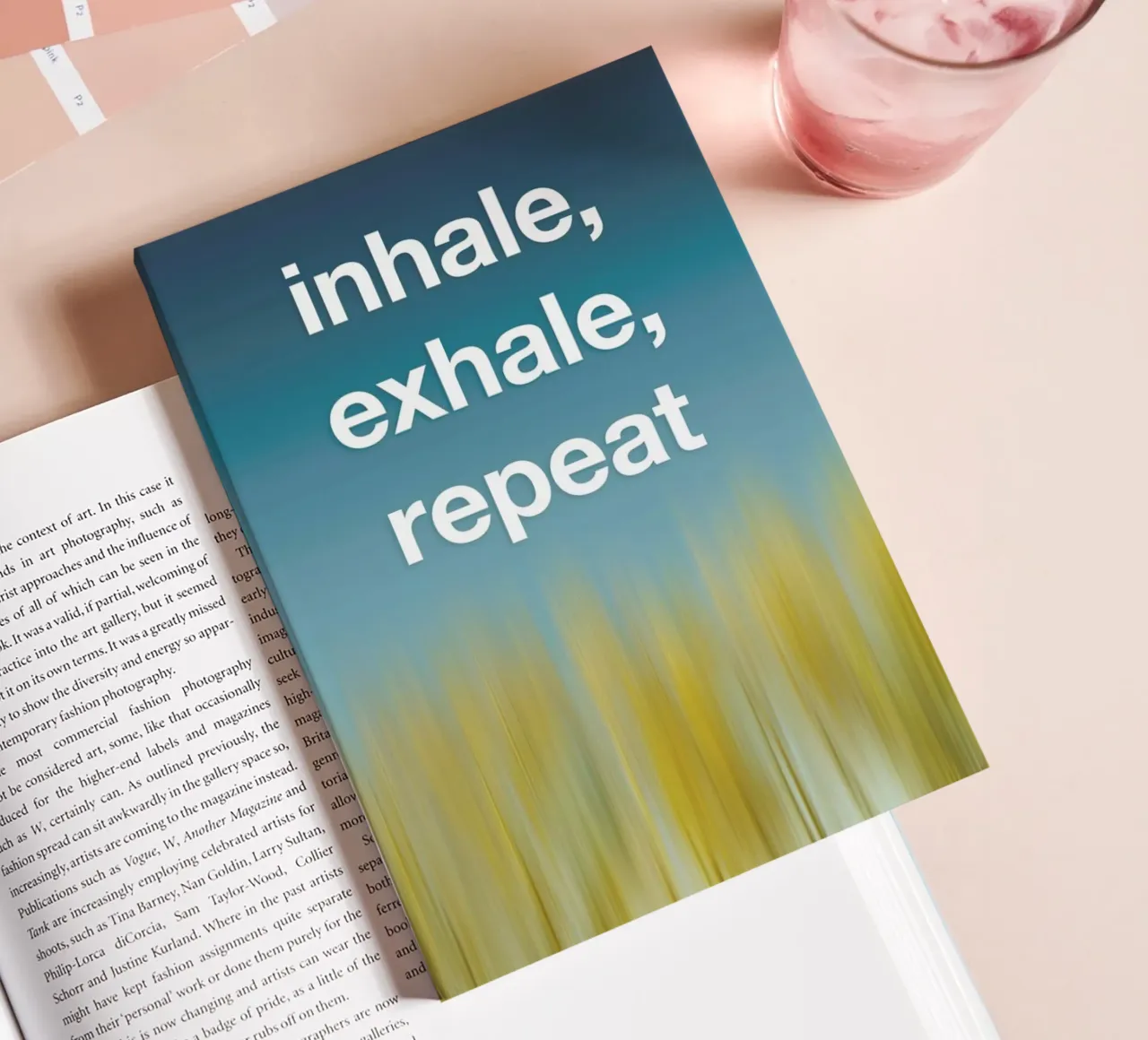 Inhale Exhale carnet de notes de Angelo Cerantola