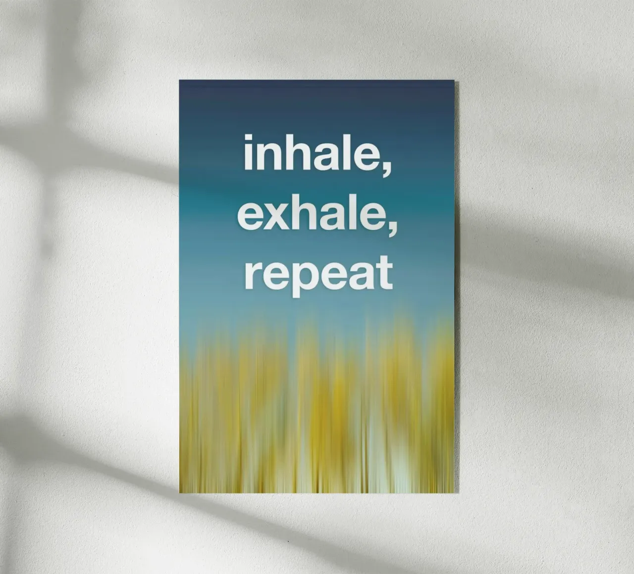 Inhale Exhale plexiglass da Angelo Cerantola