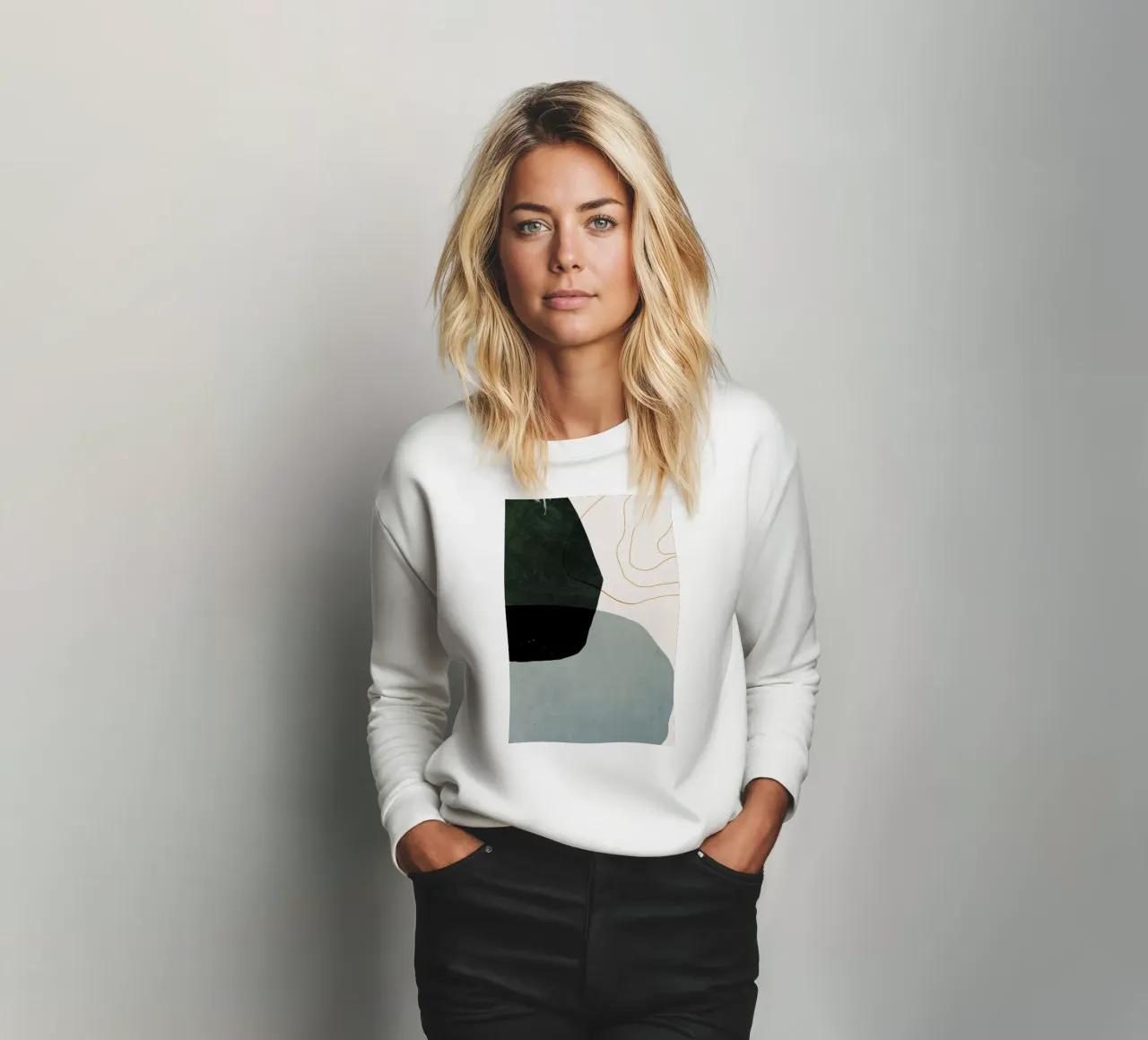 Interplay sweatshirt van Pure