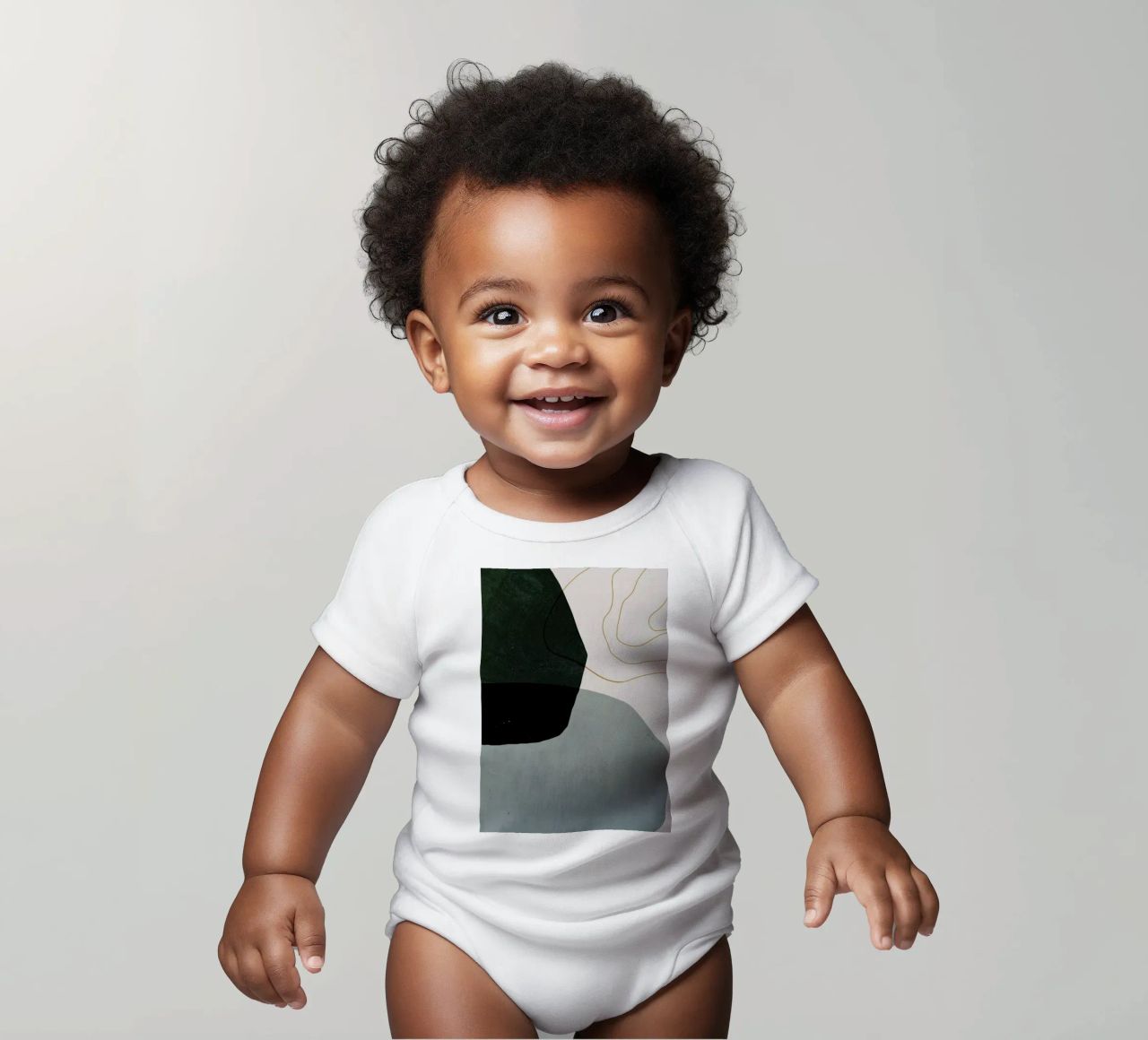 Interplay Kurzarm Babybody von Pure
