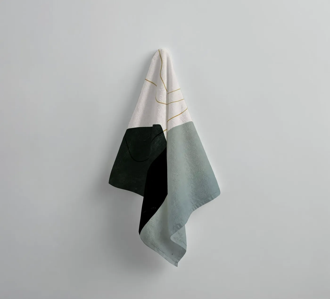 Interplay badhanddoek van Pure