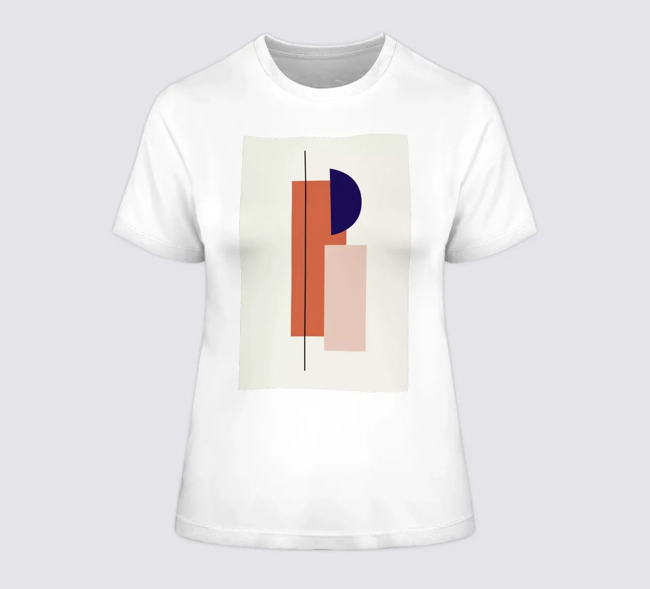 Column women's fitted t-shirt by Pure