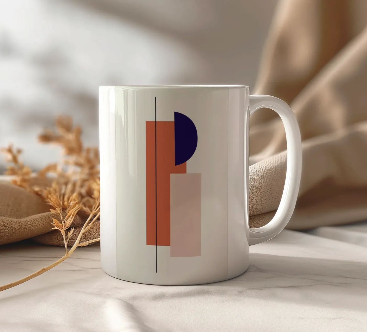 Column keramische mok van Pure