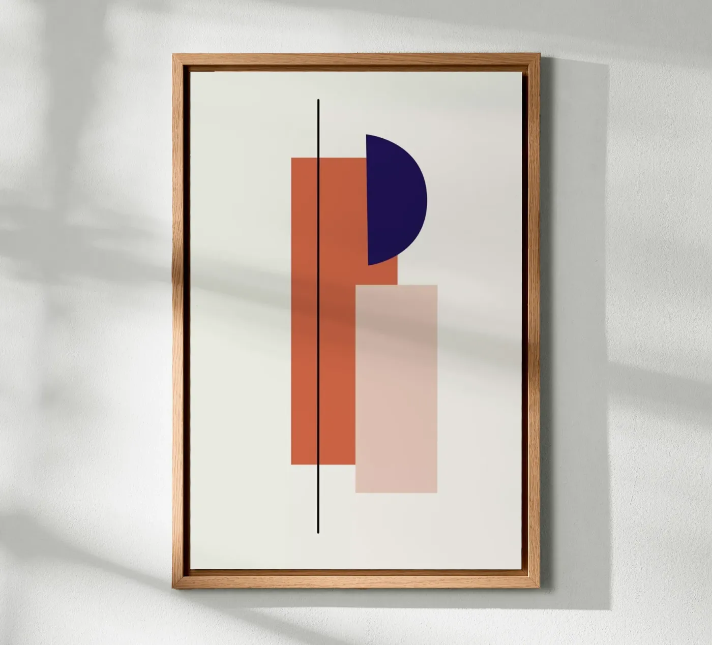 Column canvas van Pure