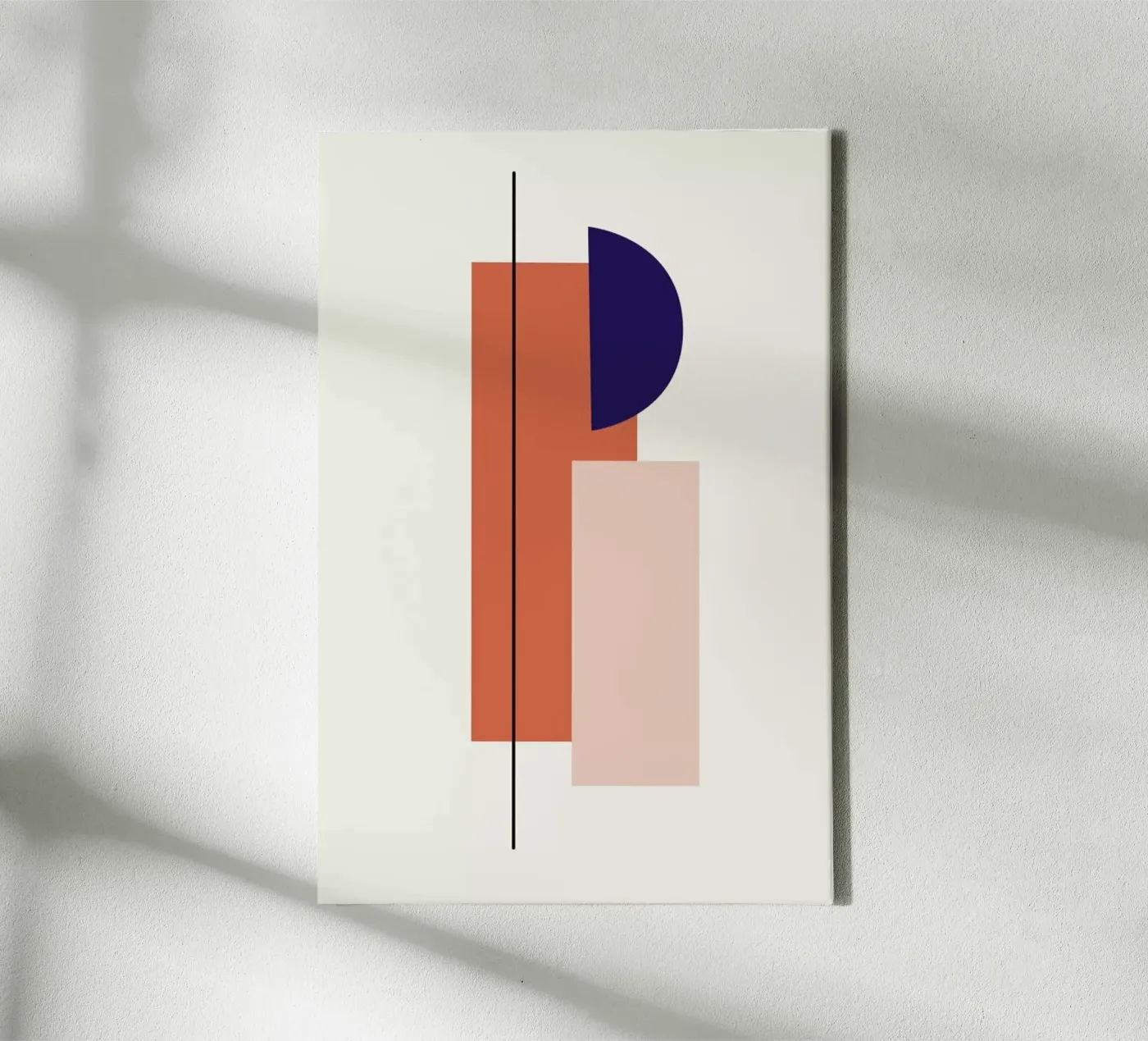 Column canvas van Pure