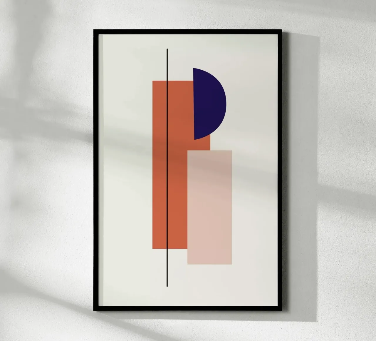 Column poster van Pure