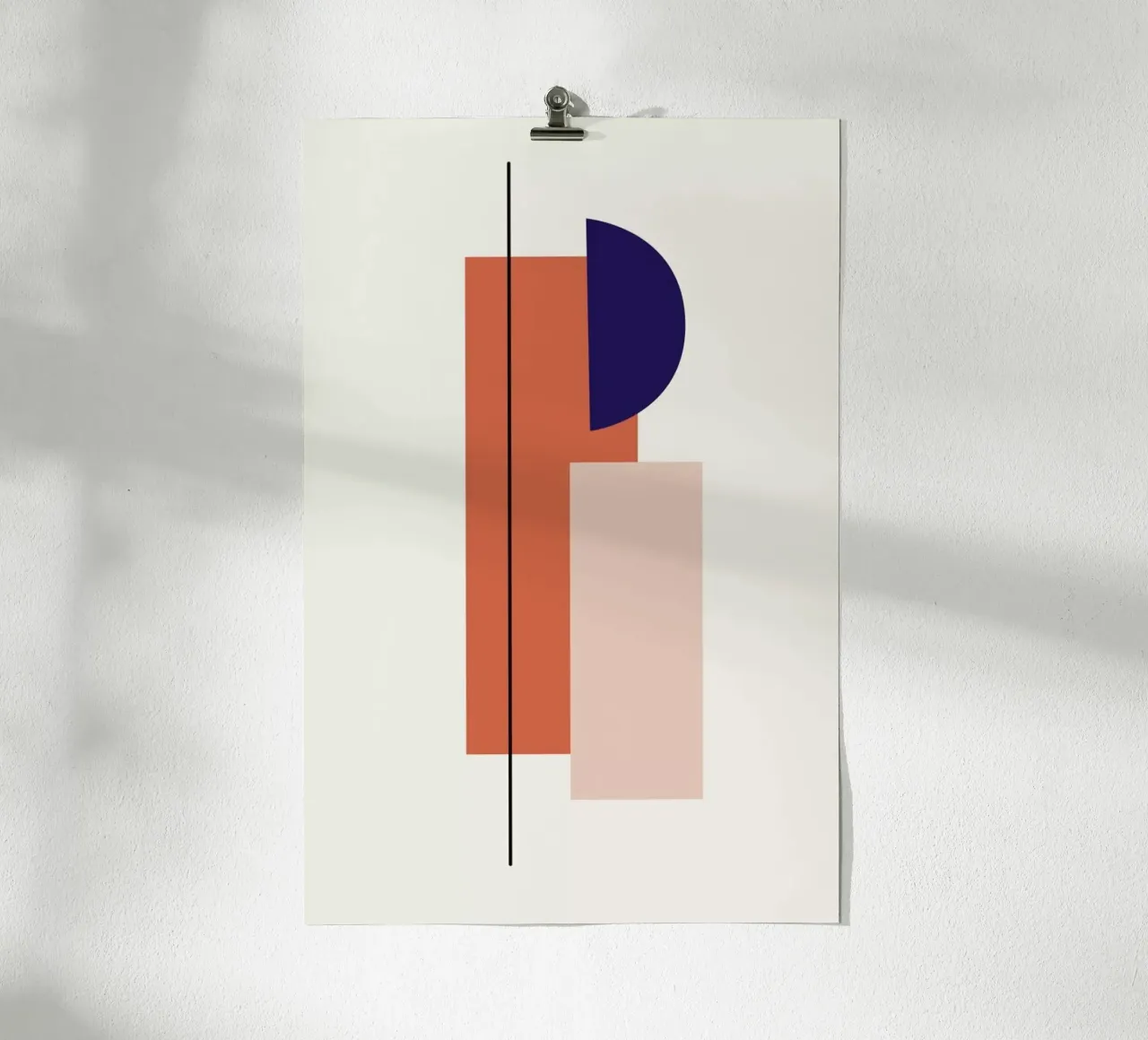 Column poster van Pure