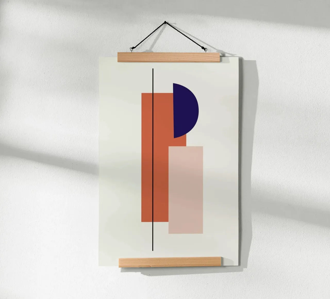 Column poster van Pure