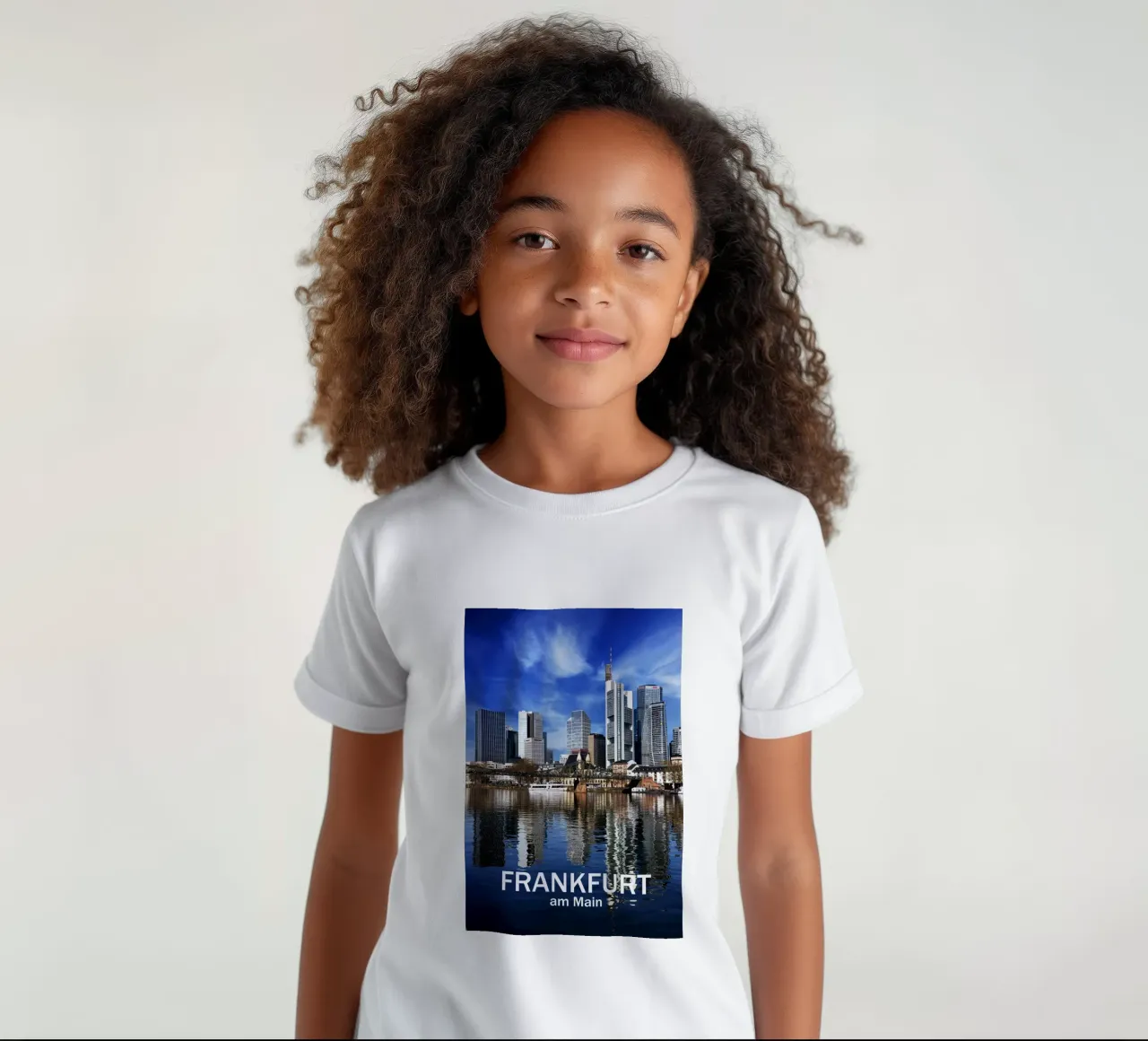 Frankfurt am Main Kinder T-Shirt von Juergen Wiesler