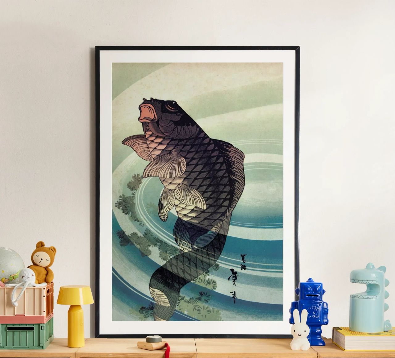 Japanese Koi poster de Flora & Fauna
