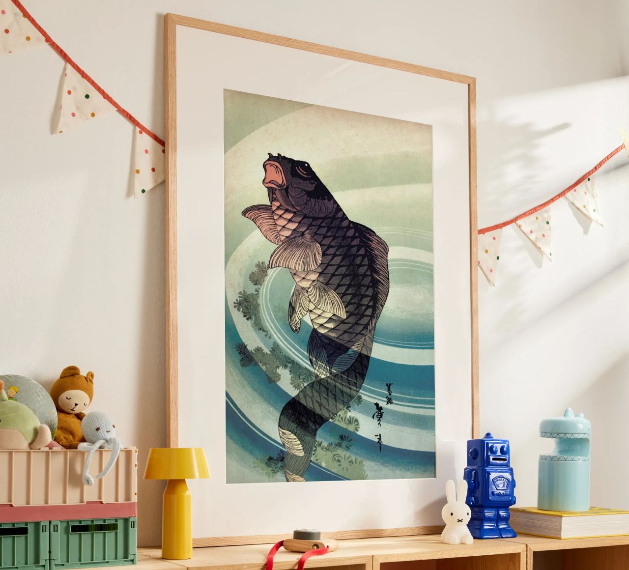 Japanese Koi poster de Flora & Fauna
