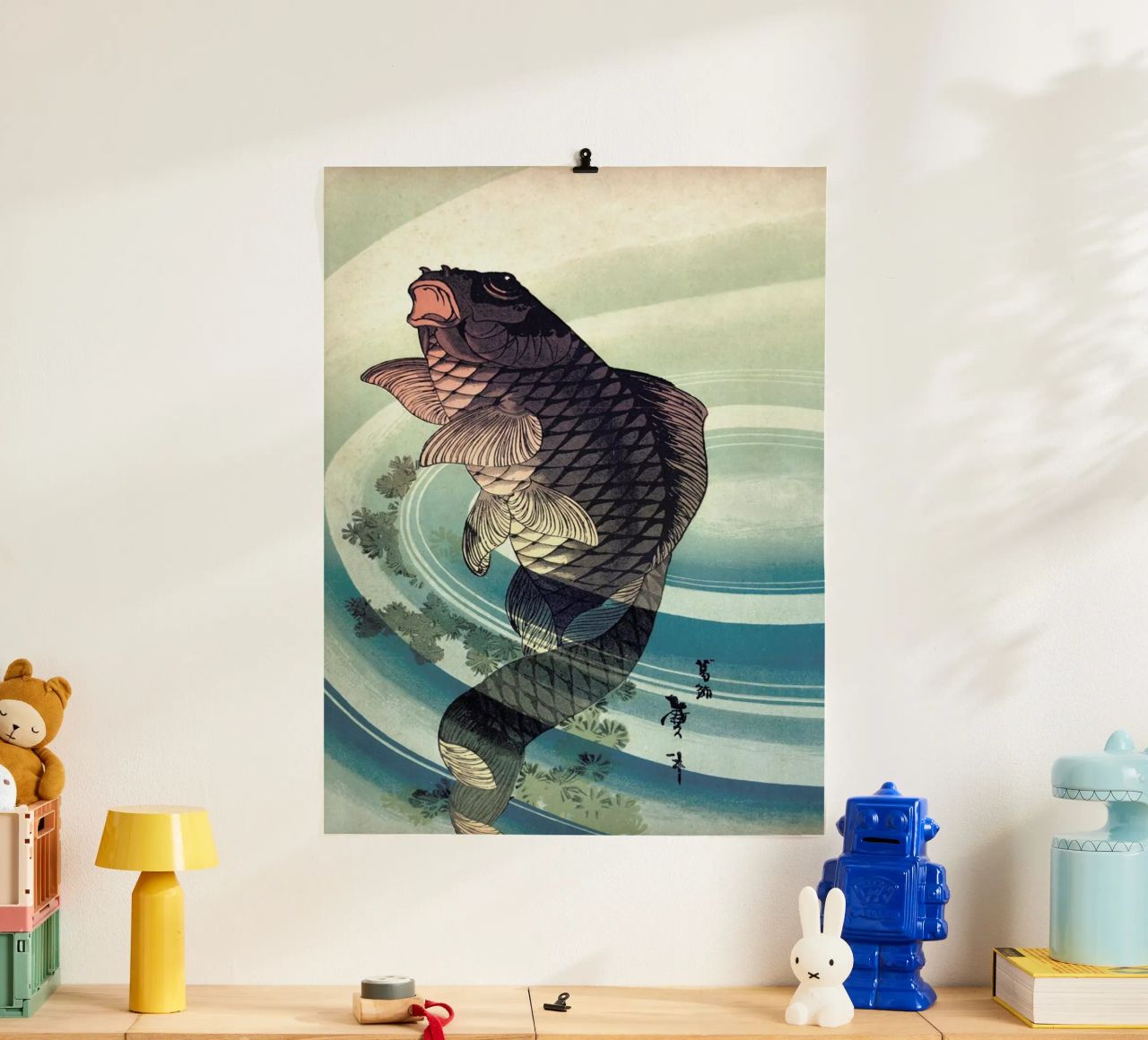 Japanese Koi poster de Flora & Fauna