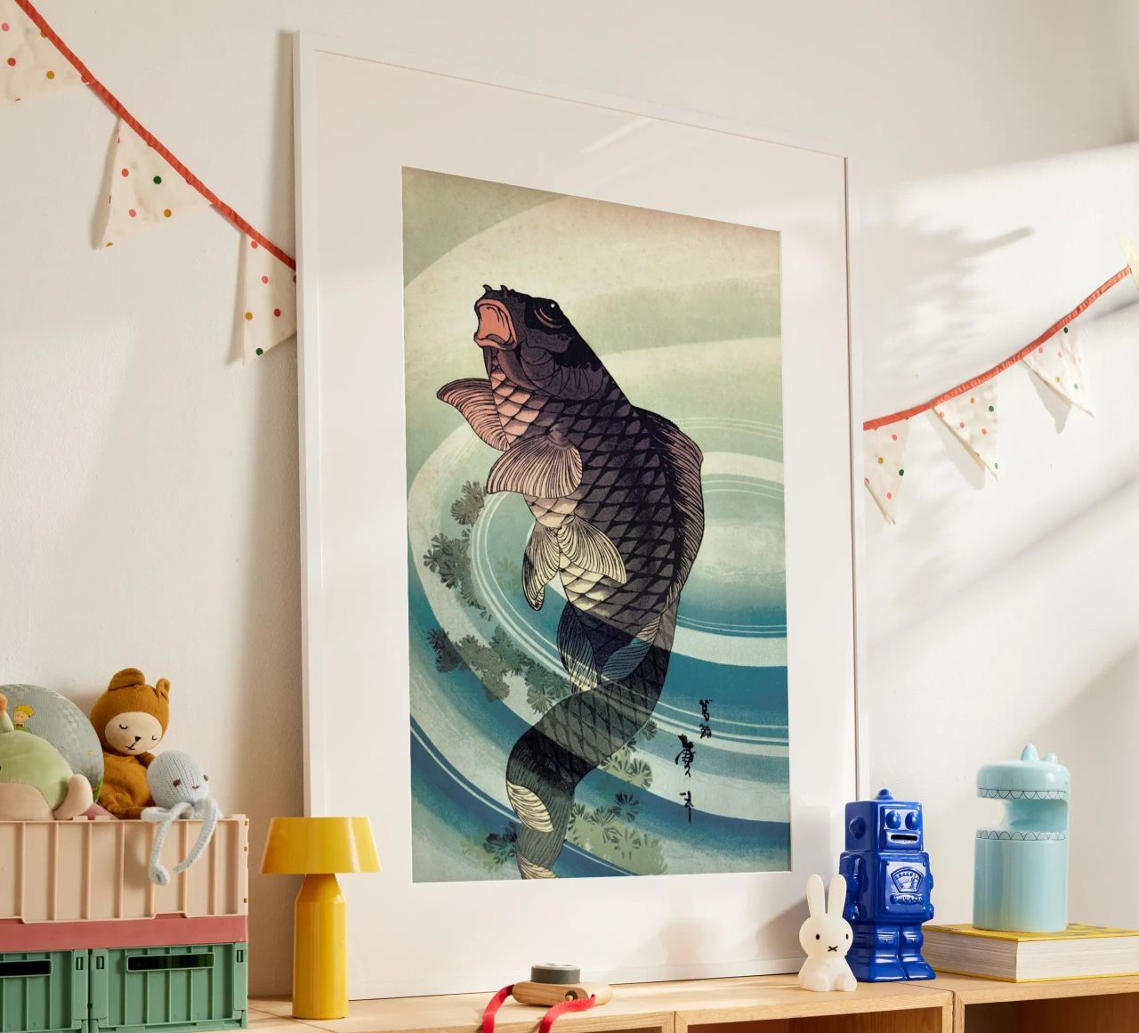 Japanese Koi poster de Flora & Fauna