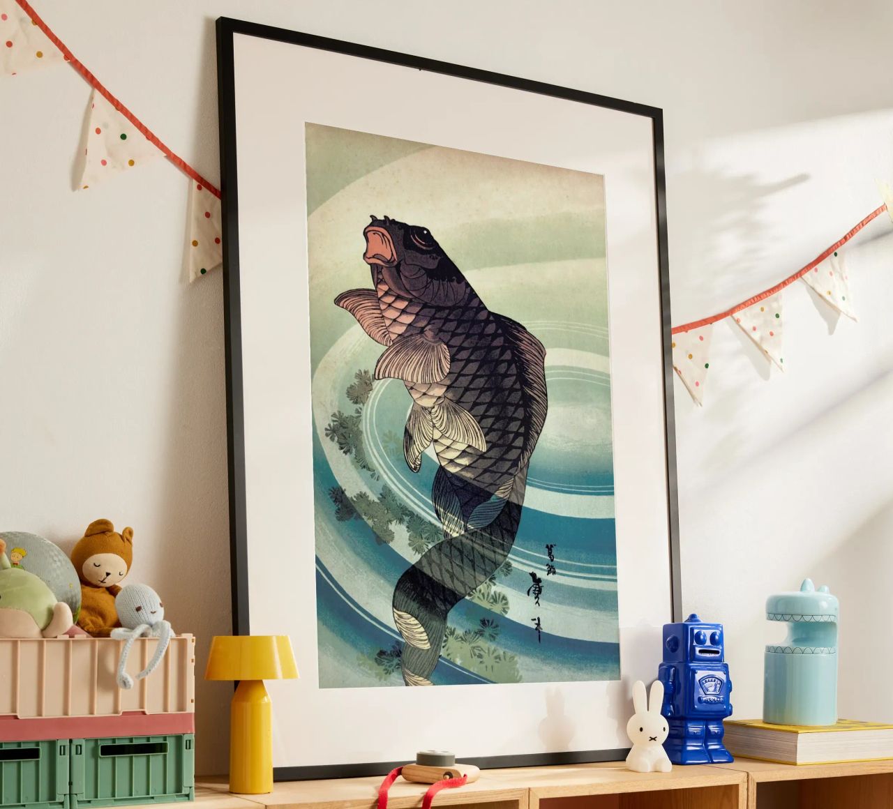 Japanese Koi poster de Flora & Fauna