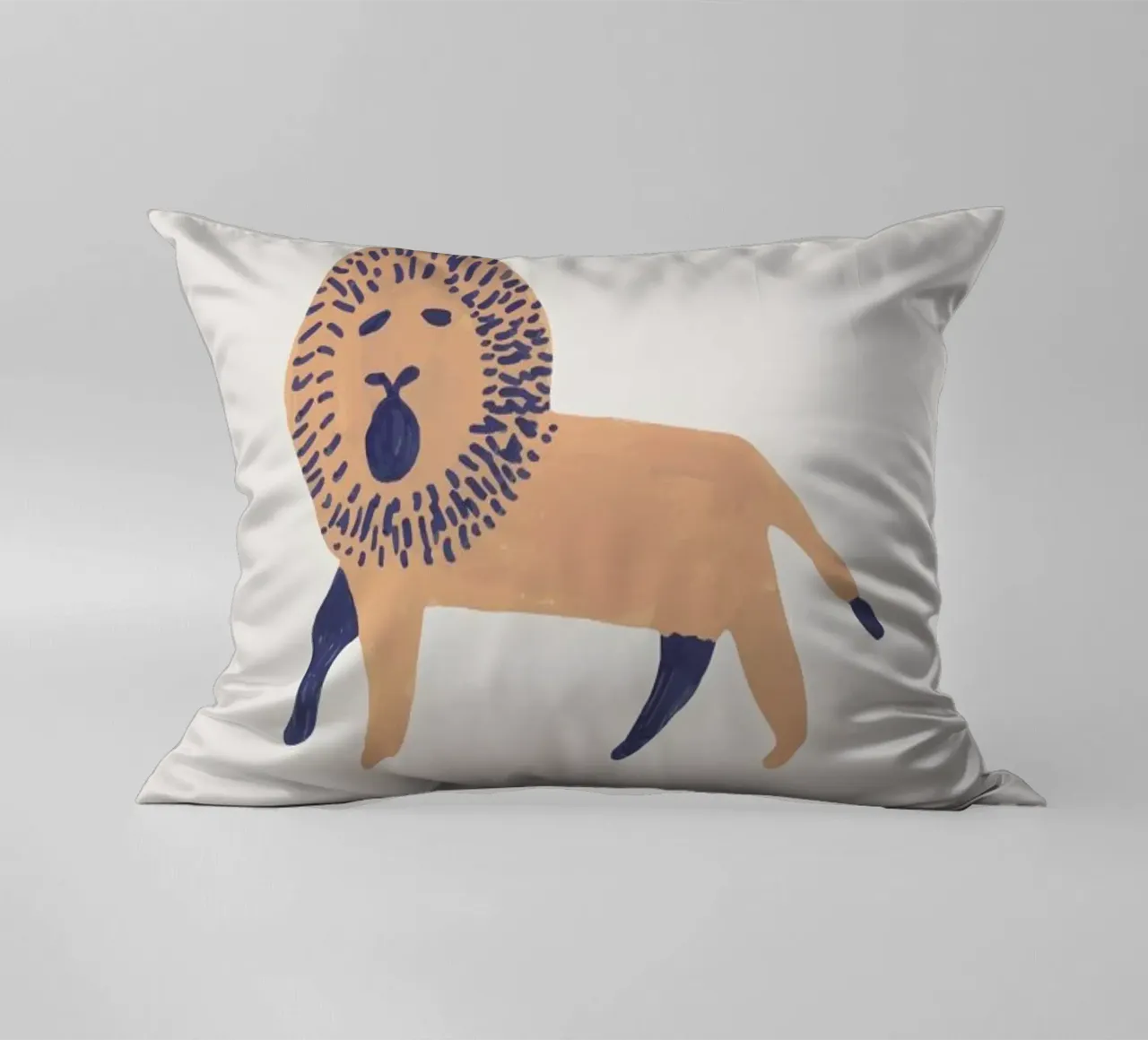 Leo cuscino da Little Flourishes
