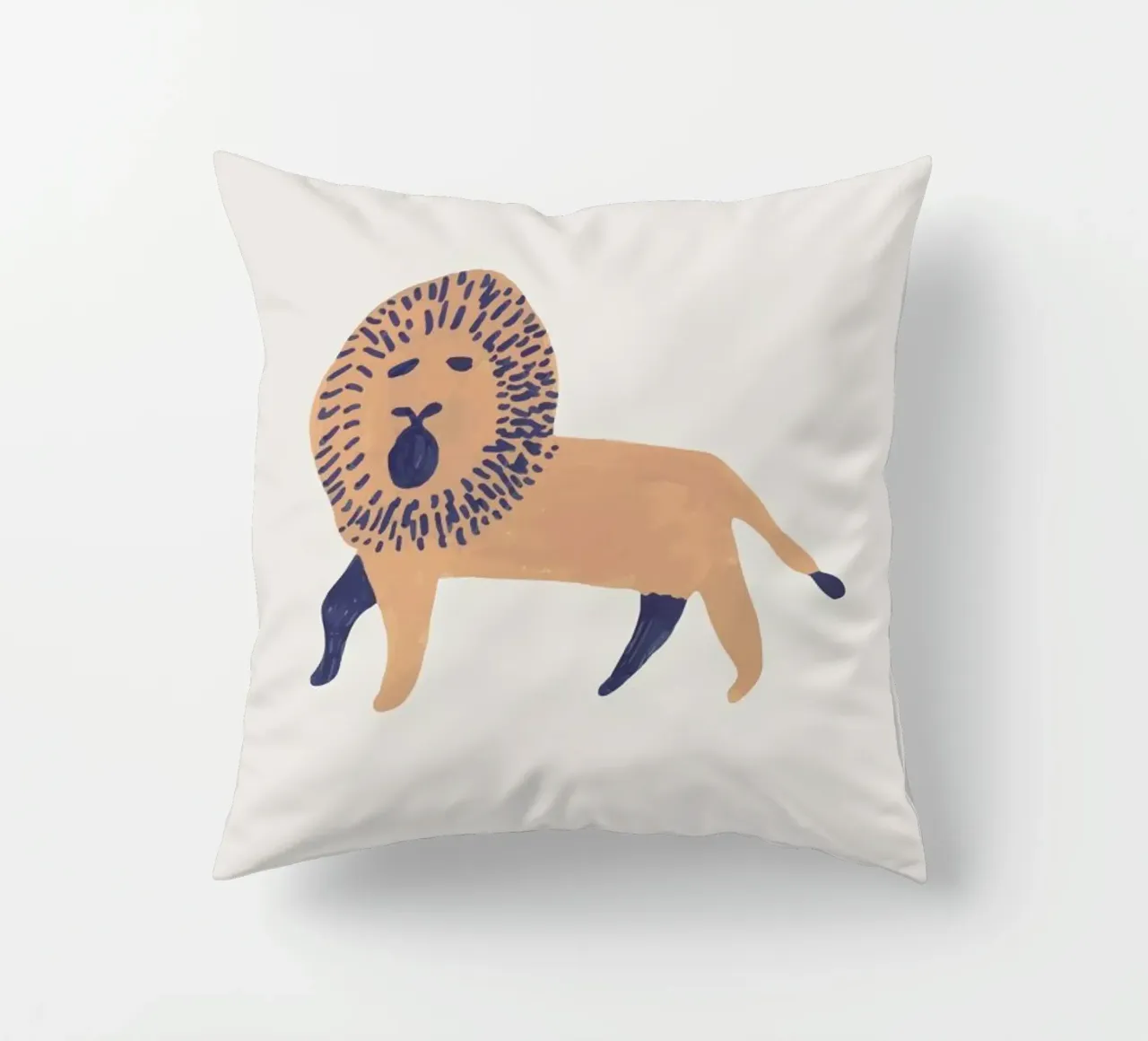 Leo cuscino da Little Flourishes