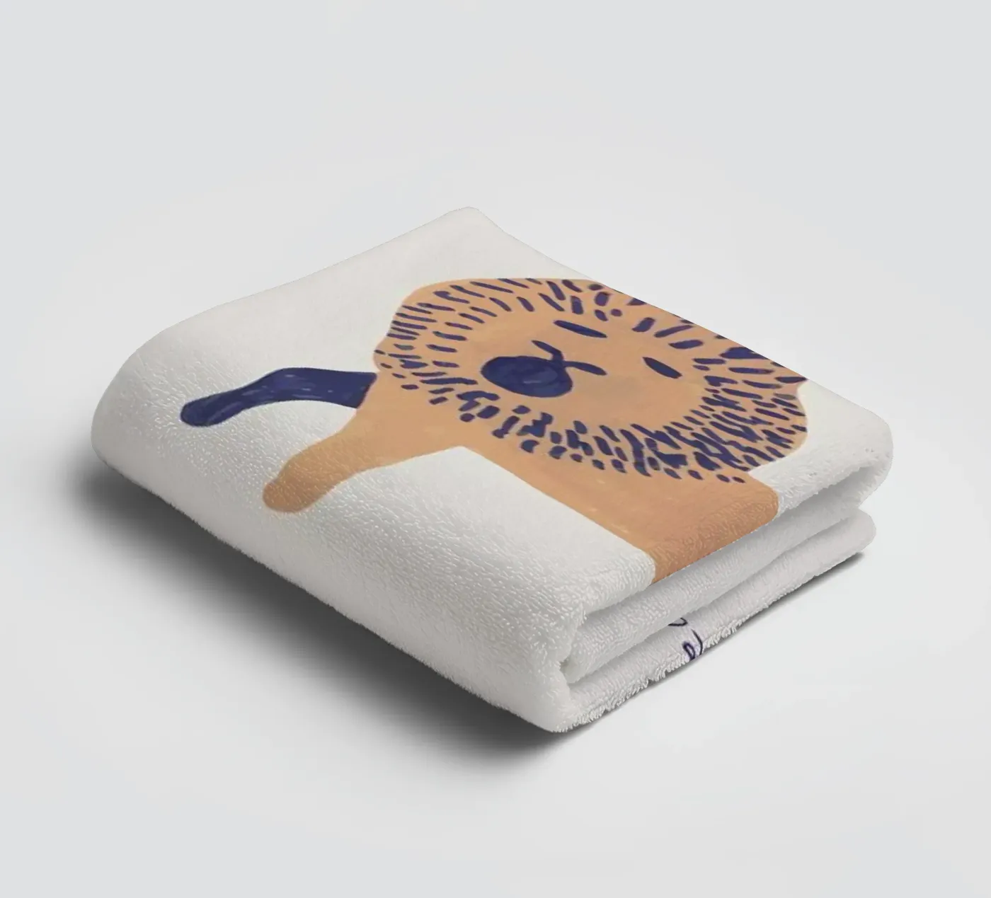 Leo badhanddoek van Little Flourishes
