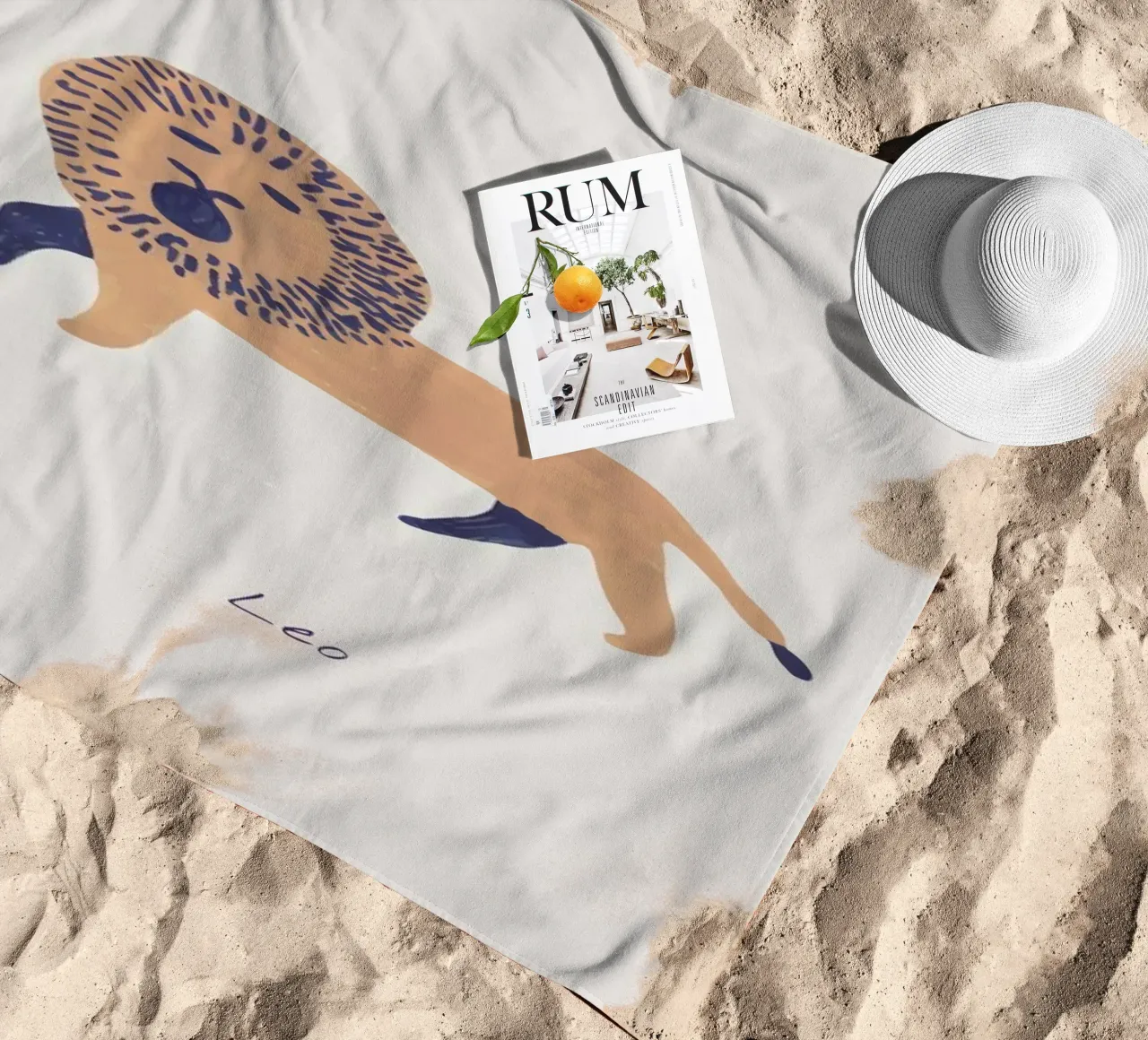 Leo telo mare da Little Flourishes