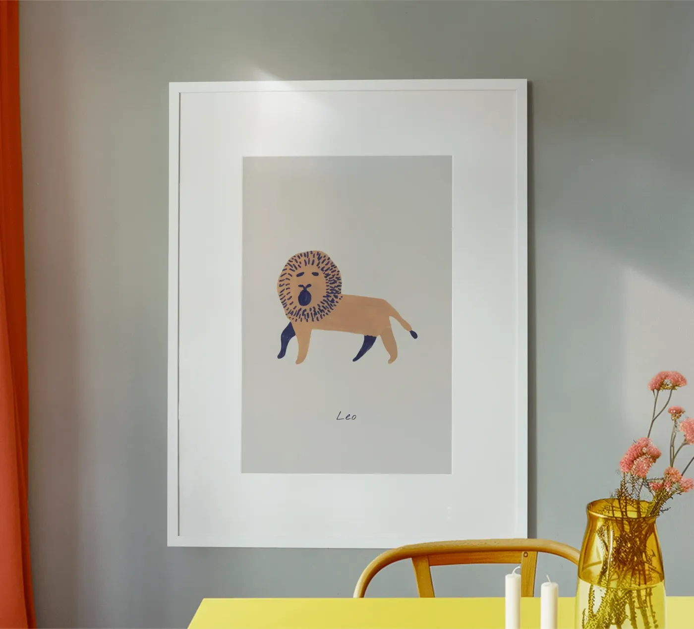 Leo poster de Little Flourishes