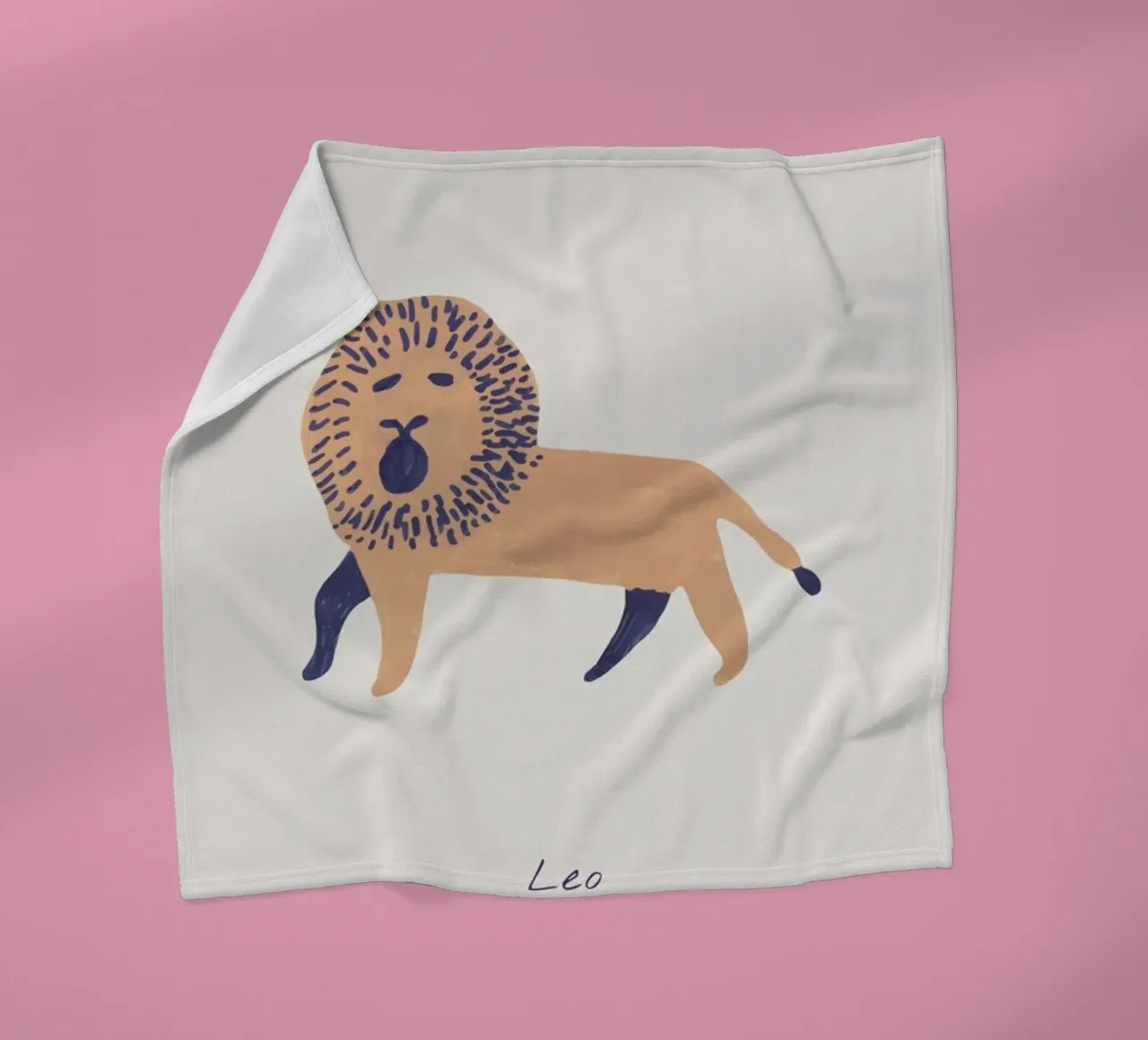 Leo coperta in pile da Little Flourishes