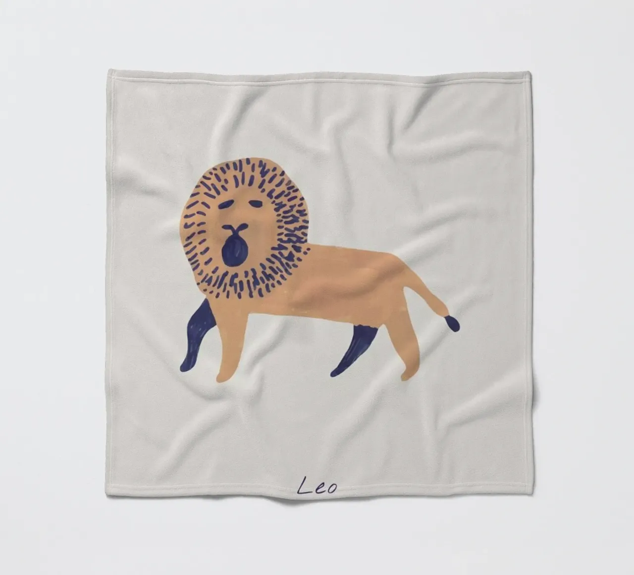 Leo coperta in pile da Little Flourishes