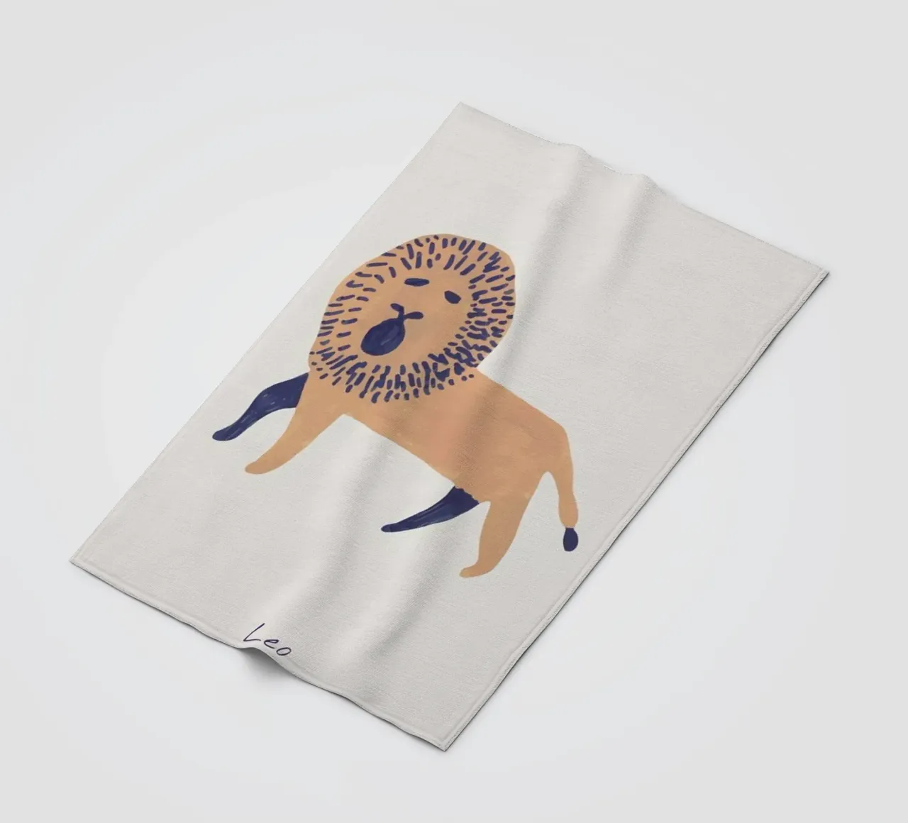 Leo coperta in pile da Little Flourishes