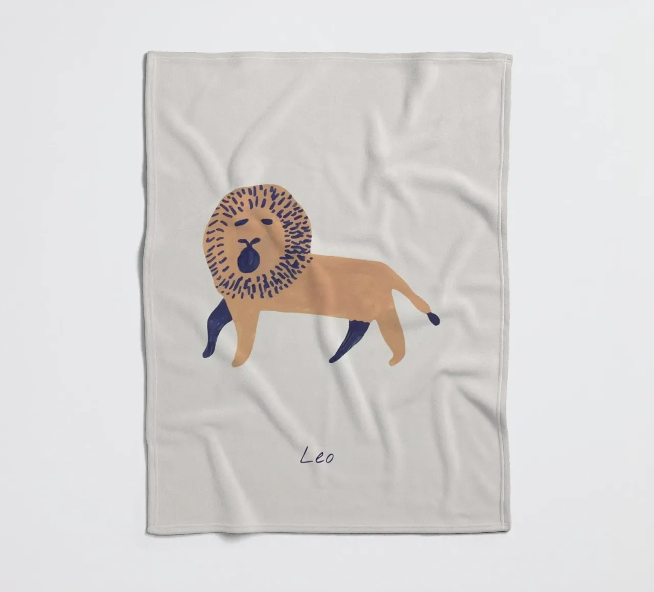 Leo coperta in pile da Little Flourishes