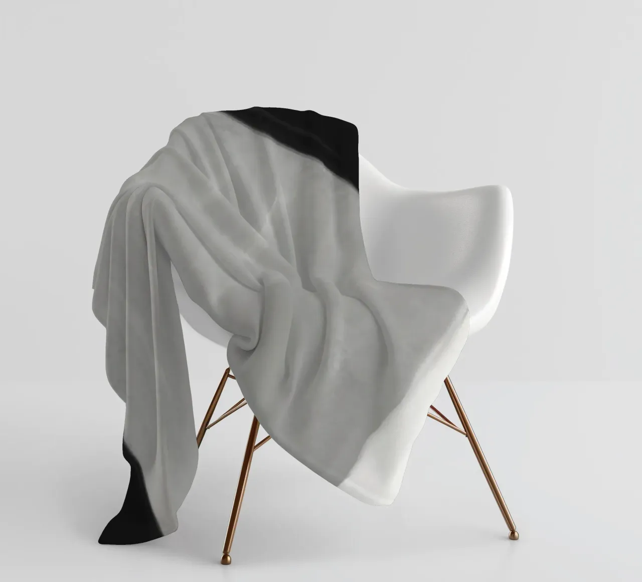 Head Of A Woman fleece blanket by Little Dean