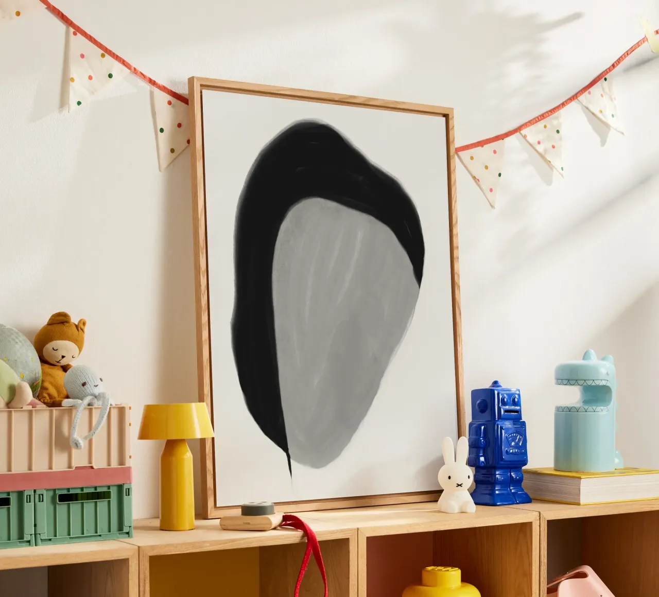 Testa di donna plexiglass da Little Dean