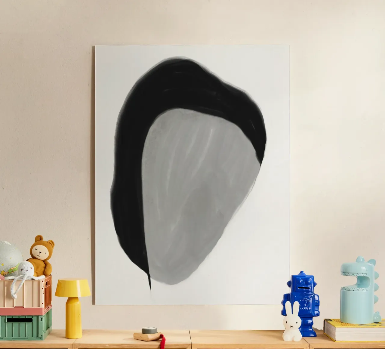 Testa di donna plexiglass da Little Dean