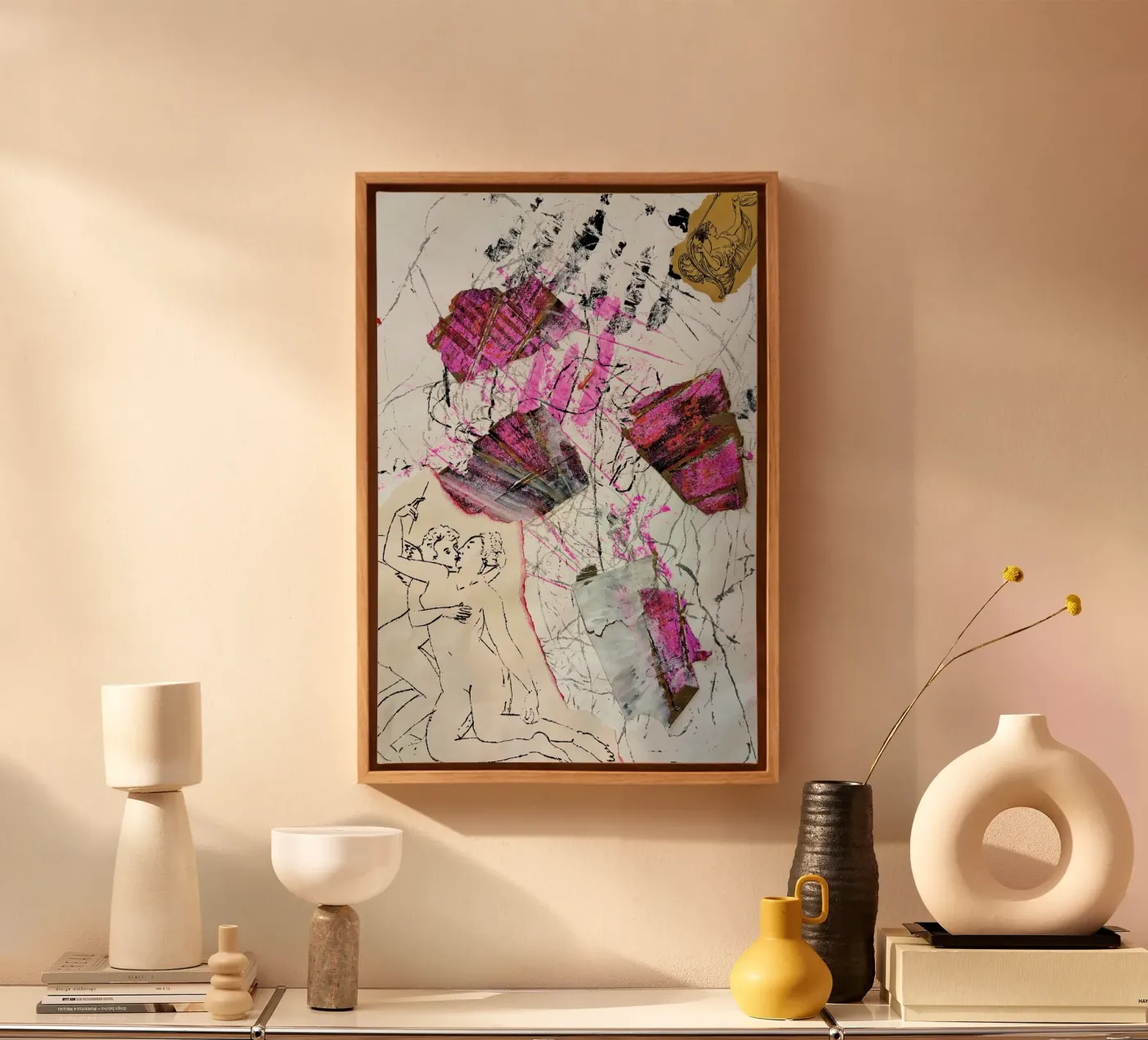 Déesse canvas van PeHa - ART