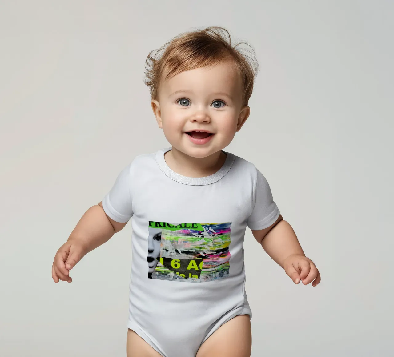 Date body neonato maniche corte da PeHa - ART