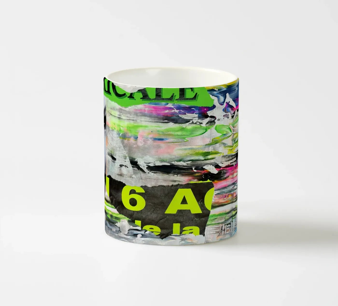 Date ceramic mug by PeHa - ART